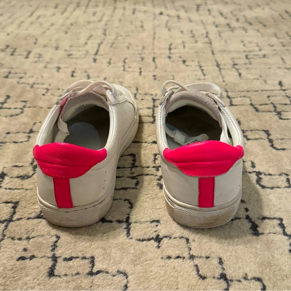 JCrew Saturday sneaker leather with fuschia - Picture 3 of 8